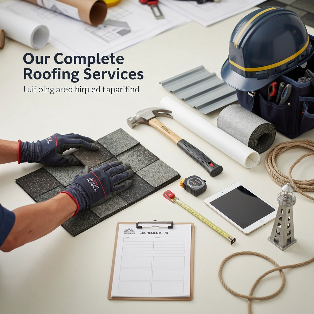 Lighthouse Home Repair professional roofer performing expert roofing services in Manhattan, Kansas